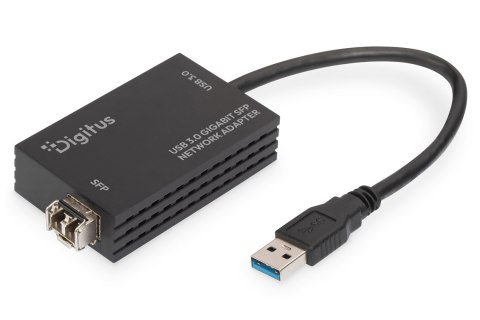 Digitus Karta sieciowa USB 3.0 Gigabit SFP