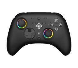 Deltaco Gaming GAM-198 kontroler gier Czarny Bluetooth/USB Gamepad Nintendo Switch, Nintendo Switch 2, Nintendo Switch OLED, And