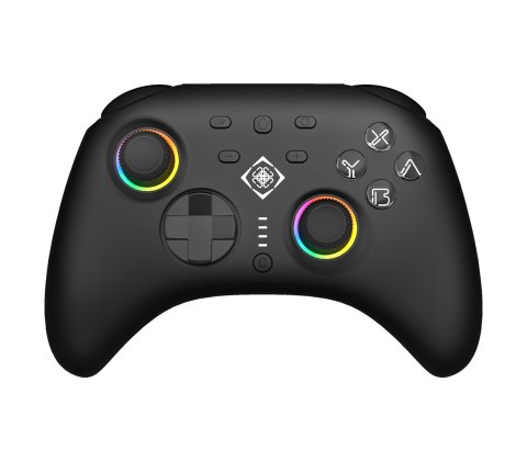 Deltaco Gaming GAM-198 kontroler gier Czarny Bluetooth/USB Gamepad Nintendo Switch, Nintendo Switch 2, Nintendo Switch OLED, And