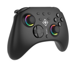 Deltaco Gaming GAM-198 kontroler gier Czarny Bluetooth/USB Gamepad Nintendo Switch, Nintendo Switch 2, Nintendo Switch OLED, And