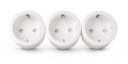 Entac ES-3S-RC adapter wtyczek zasilających Biały