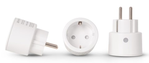 Entac ES-3S-RC adapter wtyczek zasilających Biały