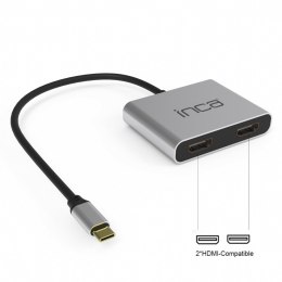 Inca ITPC-4T huby i koncentratory USB 3.2 Gen 1 (3.1 Gen 1) Type-C Aluminium