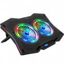 Inca INC-606TGS podkładka chłodząca do laptop 45,7 cm (18") 1200 RPM Czarny