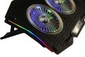 Inca INC-606TGS podkładka chłodząca do laptop 45,7 cm (18") 1200 RPM Czarny