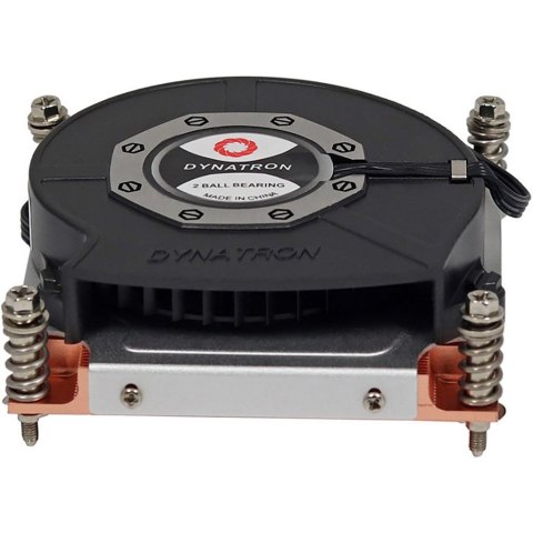Inter-Tech Q-3 Procesor Radiator 8 cm Czarny, Srebrny 1 szt.