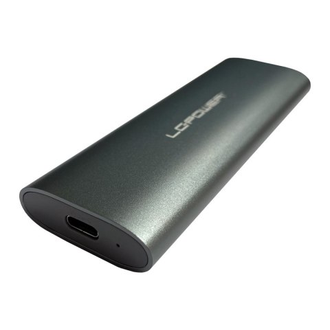 LC-Power LC-M2-C-MULTI-2 obudowa do dysków twardych Obudowa SSD Antracyt M.2