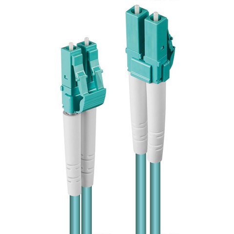 Lindy 46375 kabel InfiniBand / światłowodowy 15 m LC Turkusowy