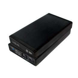 LogiLink UA0284 obudowa do dysków twardych Obudowa HDD Czarny 3.5
