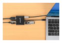 Manhattan 154321 adapter kablowy 0,15 m USB Type-C 2 x HDMI Czarny