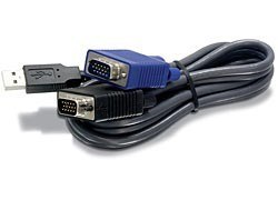 TRENDnet KVM Kabel USB /VGA 4.5m