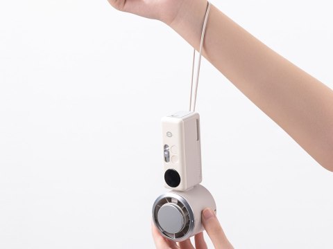 Conceptronic AERIVA03C osobista ręczna dmuchawa/wentylator Kremowy Wentylator ręczny