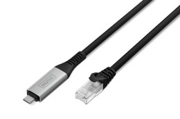 Digitus Kabel USB-C - RJ45 Ethernet, 1 Gbit/s, 10 m