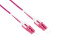 Alcasa LW-U815LC4 kabel InfiniBand / światłowodowy 15 m LC Fioletowy