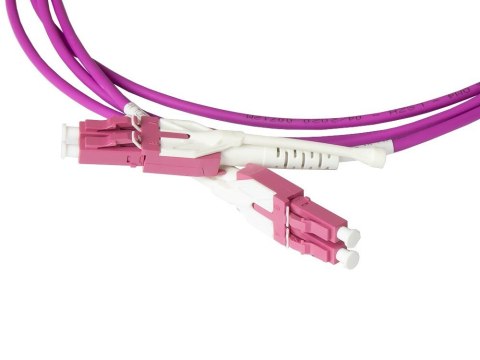Alcasa LW-U815LC4 kabel InfiniBand / światłowodowy 15 m LC Fioletowy