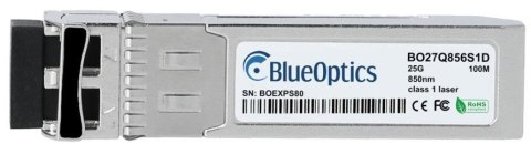 BlueOptics JNP-SFP-25G-SR moduł przekaźników sieciowych Swiatłowód 25000 Mbit/s SFP28 850 nm