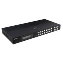 Lindy 38435 przełącznik macierzy Przełącznik matrycowy AV Wbudowany wyświetlacz