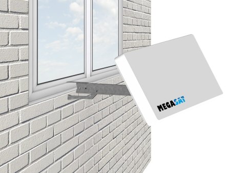 Megasat D2 antena satelitarna 10,7 - 12,75 GHz Biały
