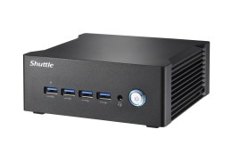 Shuttle Nano PC NA10H Wielkość PC 1L Czarny 8845HS 3,8 GHz