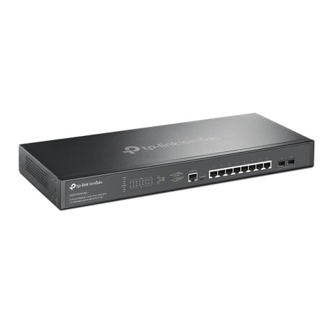 TP-Link Omada SG3210XHP-M2 przełącznik sieciowy Zarządzany L2+ 2.5G Ethernet (100/1000/2500) Obsługa PoE 1U Czarny