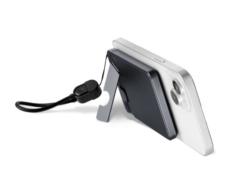 TROIKA POP50 5000 mAh Bezprzewodowe ładowanie Szary, Czarny