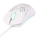 Deltaco Gaming GAM-108-W myszka Dla praworęcznych USB Typu-A Optyczny 6400 DPI