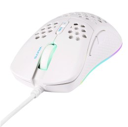 Deltaco Gaming GAM-108-W myszka Dla praworęcznych USB Typu-A Optyczny 6400 DPI