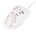 Deltaco Gaming GAM-108-W myszka Dla praworęcznych USB Typu-A Optyczny 6400 DPI