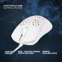 Deltaco Gaming GAM-108-W myszka Dla praworęcznych USB Typu-A Optyczny 6400 DPI