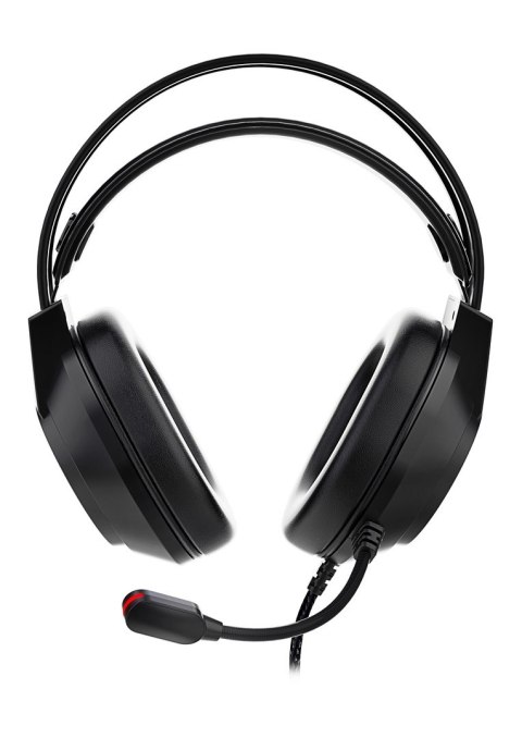 Deltaco Gaming GAM-168 słuchawki/zestaw słuchawkowy Przewodowa Opaska na głowę USB Typu-A Czarny