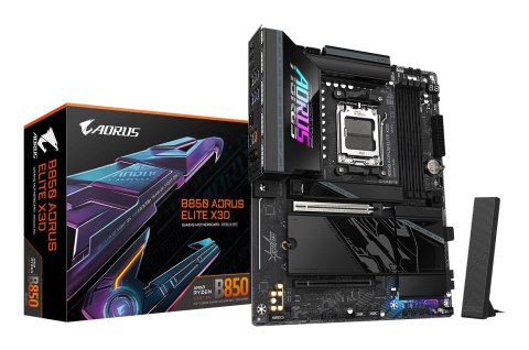 GIGABYTE B850 AORUS ELITE X3D AMD B850 Gniazdo AM5 ATX