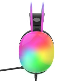 Inca IGK-X8S słuchawki/zestaw słuchawkowy Przewodowa Opaska na głowę Gaming Czarny