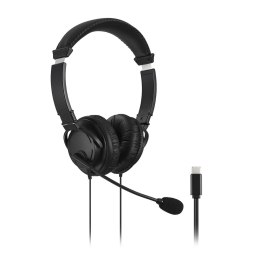 Kensington Słuchawki z mikrofonem, USB-C, Hi-Fi