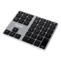 LogiLink ID0187 klawiatura numeryczna Uniwersalne Bluetooth Aluminium, Czarny