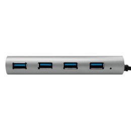 LogiLink UA0309 huby i koncentratory USB 3.2 Gen 1 (3.1 Gen 1) Type-C 5000 Mbit/s Szary