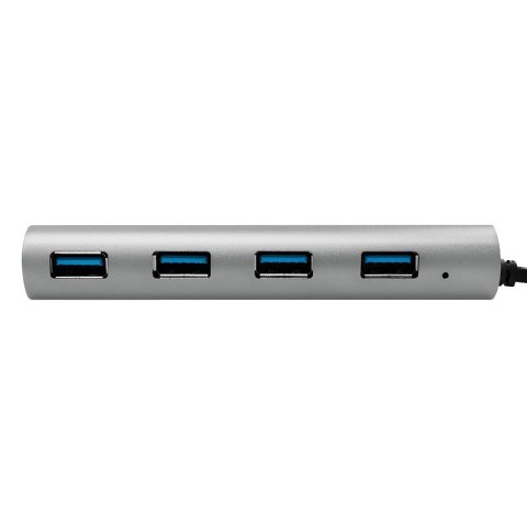 LogiLink UA0309 huby i koncentratory USB 3.2 Gen 1 (3.1 Gen 1) Type-C 5000 Mbit/s Szary