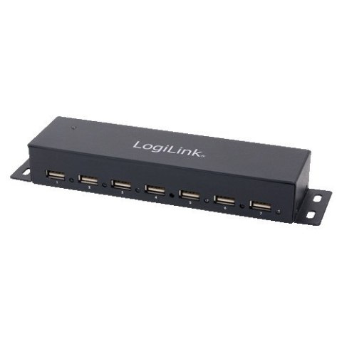 LogiLink UA0148 huby i koncentratory 480 Mbit/s Szary