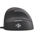 R-Go Tools Mysz ergonomiczna R-Go HE Break z oprogramowaniem do przerw, rozmiar small (długość dłoni poniżej 165 mm), dla prawor