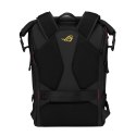 ASUS ROG SLASH Backpack Edition 20 plecak Plecak rolowany Czarny Poliester, Skóra woskowana (Pull Up)