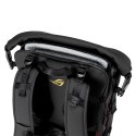 ASUS ROG SLASH Backpack Edition 20 plecak Plecak rolowany Czarny Poliester, Skóra woskowana (Pull Up)