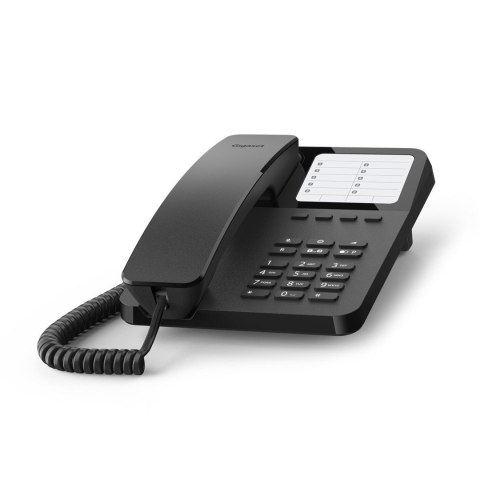Gigaset DESK 400 Telefon analogowy Czarny