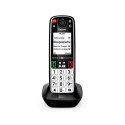 Gigaset EASY 500HX Telefon analogowy/DECT Nazwa i identyfikacja dzwoniącego Czarny, Srebrny