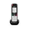 Gigaset EASY 500HX Telefon analogowy/DECT Nazwa i identyfikacja dzwoniącego Czarny, Srebrny