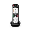 Gigaset EASY 500HX Telefon analogowy/DECT Nazwa i identyfikacja dzwoniącego Czarny, Srebrny