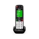 Gigaset EASY 500HX Telefon analogowy/DECT Nazwa i identyfikacja dzwoniącego Czarny, Srebrny