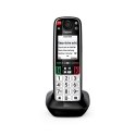Gigaset EASY 500HX Telefon analogowy/DECT Nazwa i identyfikacja dzwoniącego Czarny, Srebrny