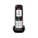 Gigaset EASY 500HX Telefon analogowy/DECT Nazwa i identyfikacja dzwoniącego Czarny, Srebrny