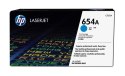 HP 654A Cyan LaserJet Tonerpatrone
