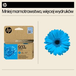 HP Oryginalny błękitny tusz 937e EvoMore