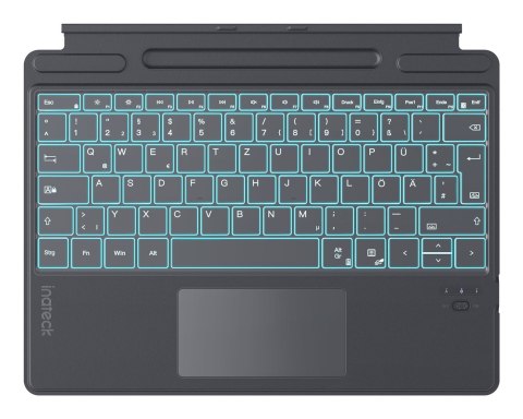 Inateck KB05114 QWERTZ Bluetooth Szary